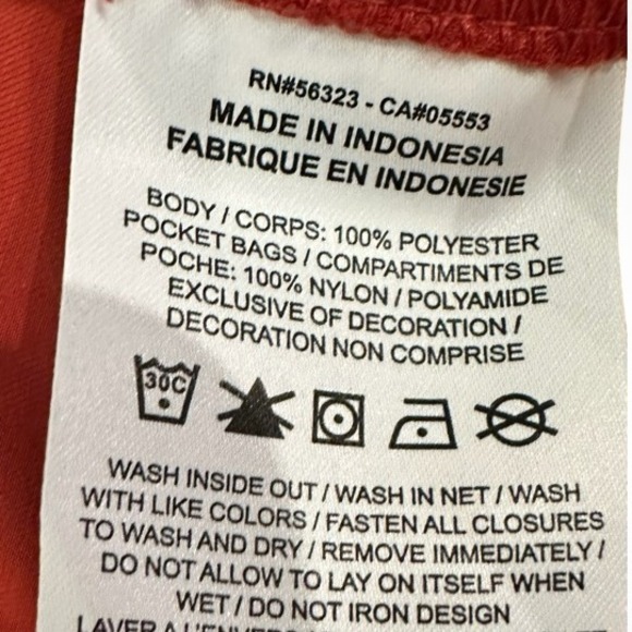 Jordan Jogger Pants Sportswear Activewear Snap Red DZ3375-615 Women's Medium - Picture 8 of 8